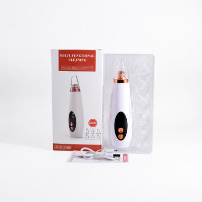 Aspirateur de points noirs Nettoyant pour le nez Élimine les points noirs Élimine l'acné Bouton d'aspiration pour le visage Outil de beauté et de soin de la peau