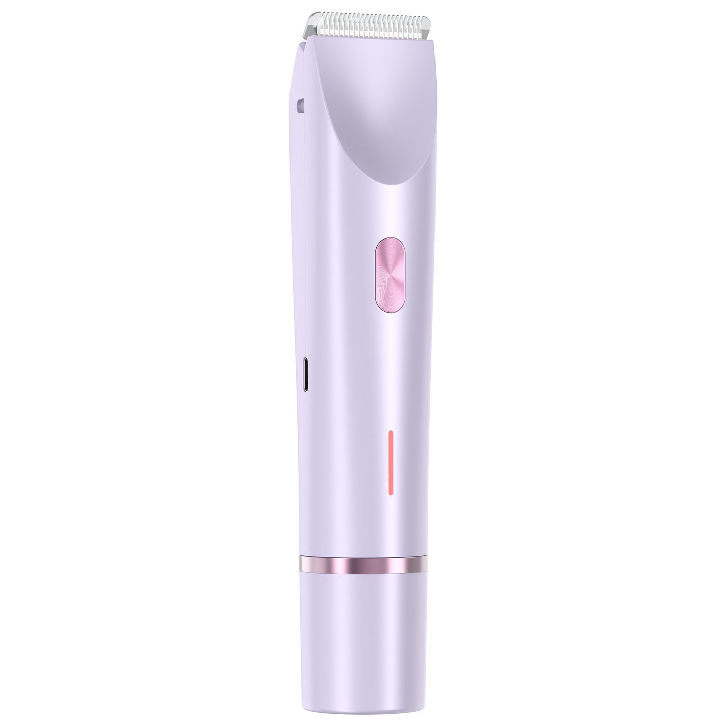 Rasoir 2 en 1 pour femmes à double tête, tondeuse pour poils pubiens, rasoir électrique, utilisation humide ou sèche, poils du corps