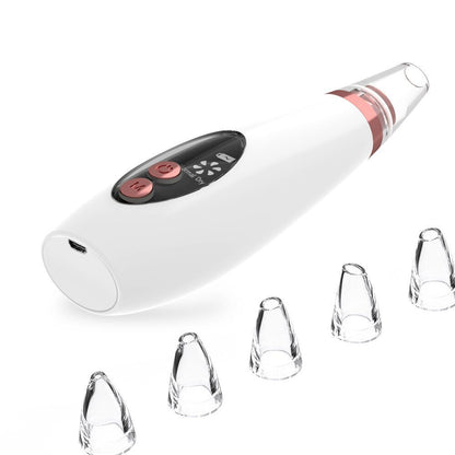Aspirateur de points noirs Nettoyant pour le nez Élimine les points noirs Élimine l'acné Bouton d'aspiration pour le visage Outil de beauté et de soin de la peau
