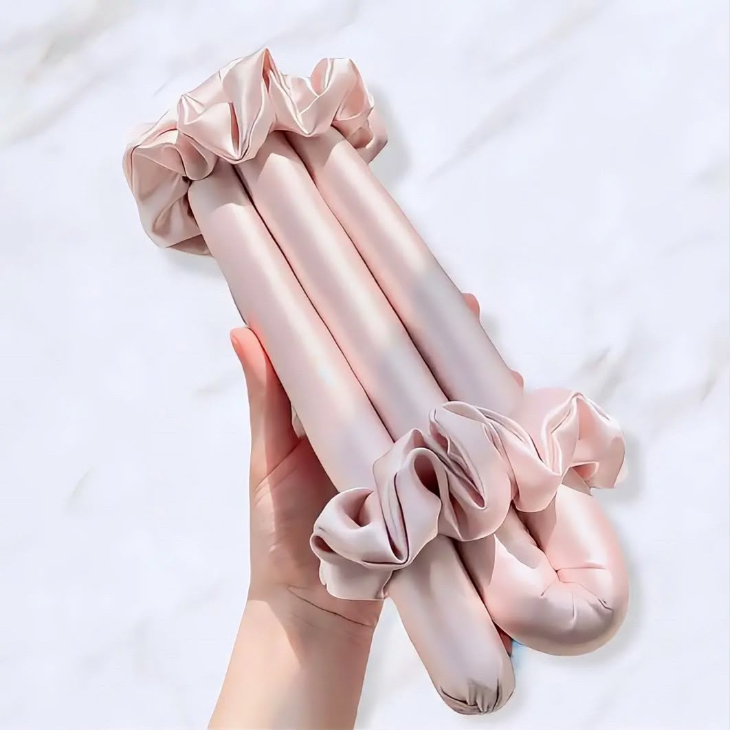 Bigoudis sans chaleur en soie (Heatless Curlers)