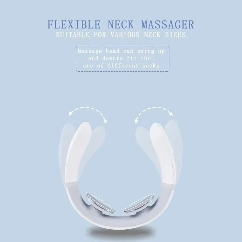 Masseur De Cou Électrique Rechargeable Portable