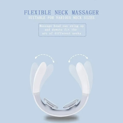 Masseur De Cou Électrique Rechargeable Portable