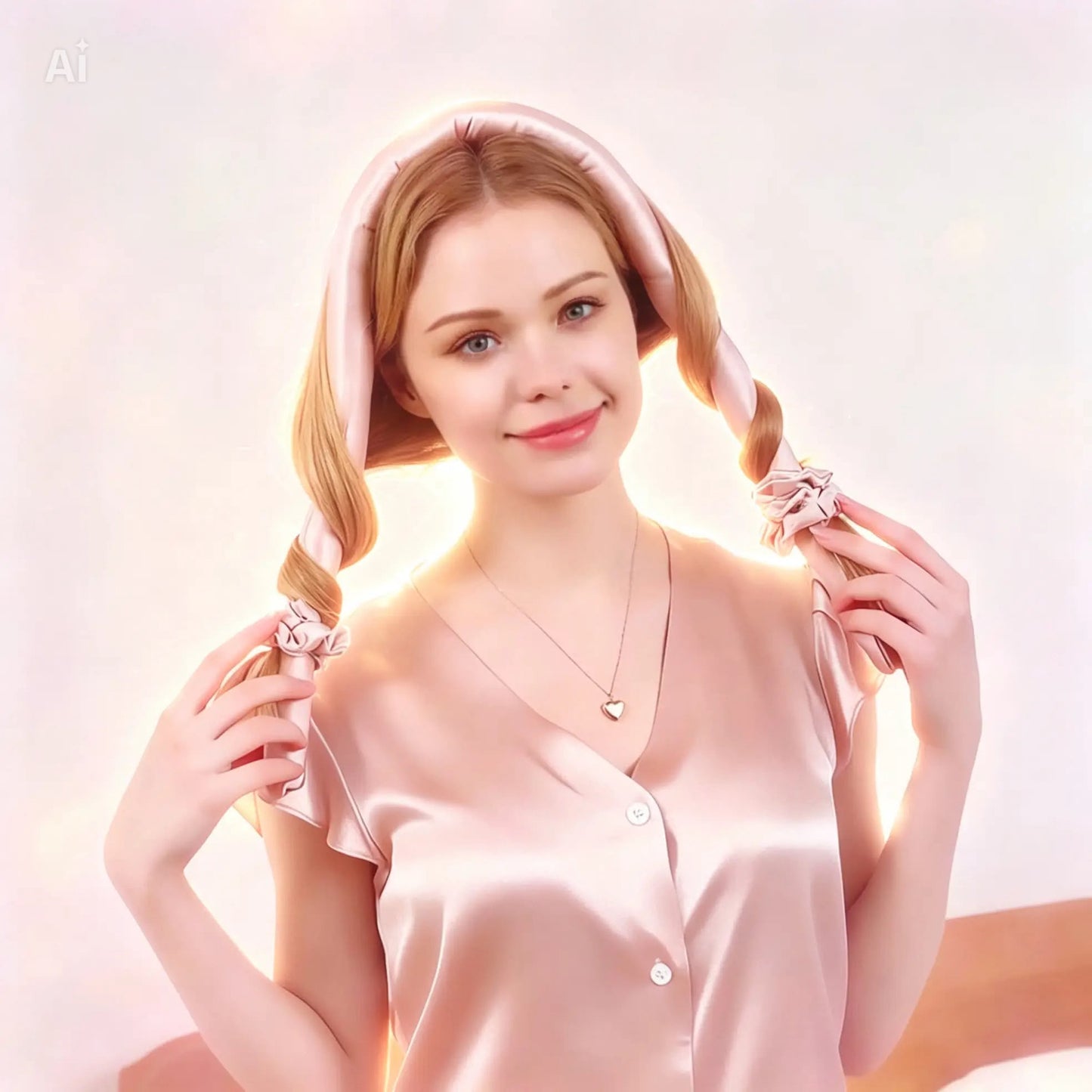 Bigoudis sans chaleur en soie (Heatless Curlers)