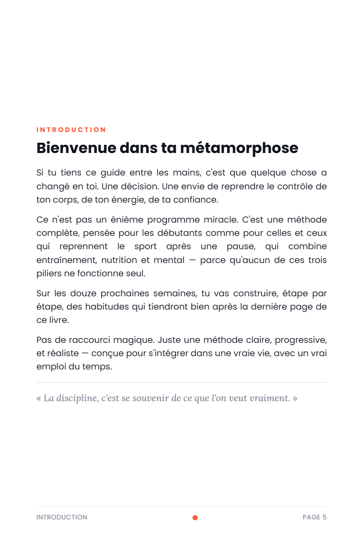 MÉTAMORPHOSE FITNESS